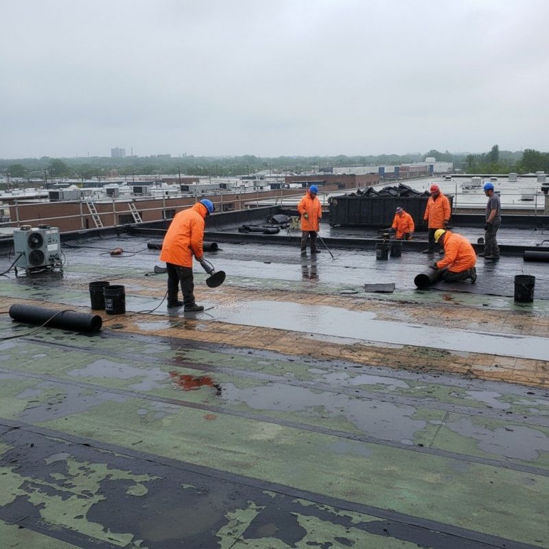 Commercial Roof Repair detail