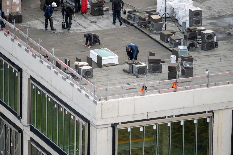 Tile Roof Installation detail